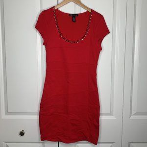 INC Bodycon Red Dress